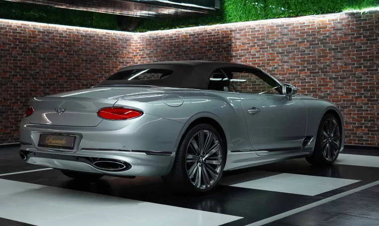 Bentley GTC Speed Silver c Car Dealership Dubai