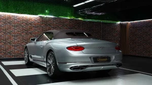 Buy Bentley GTC Speed Silver Exotic Car Dubai