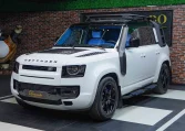 Buy Land Rover Defender 110 P400 SE in White Exotic Car in Dubai