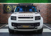 Buy Land Rover Defender 110 P400 SE in White Luxury Car in Dubai