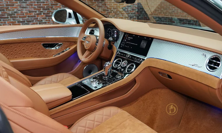 Buy Bentley GTC Speed Silver Car Dubai