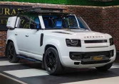 Buy Land Rover Defender 110 P400 SE in White Exotic car