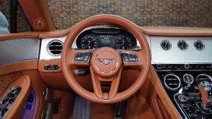 Bentley GTC Speed Silver Luxury Car