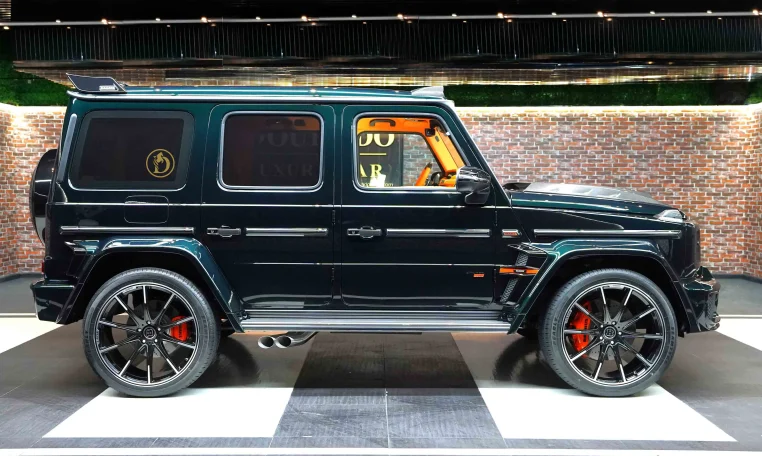 mercedes brabus 700 green