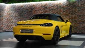 Porsche 718 Boxter GTS Super Car Dealership in Dubai
