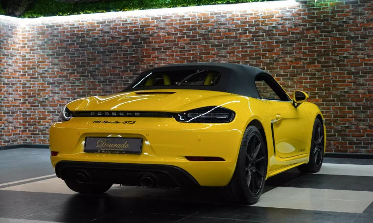 Porsche 718 Boxter GTS Super Car Dealership in Dubai