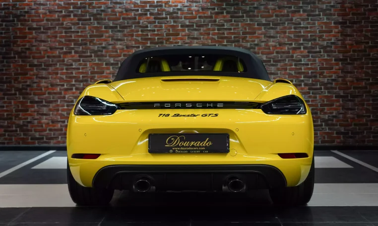 Porsche 718 Boxter GTS Luxury Car Dealership in Dubai