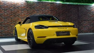 Porsche 718 Boxter GTS Exotic Car Dealership in Dubai