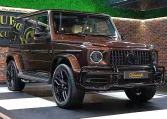 Mercedes g 63 AMG Double in Brown Car for Sale in Dubai