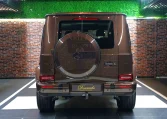 Mercedes g 63 AMG Double in Brown Dealership in Dubai