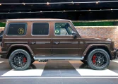 Mercedes g 63 AMG Double in Brown Dealership in UAE