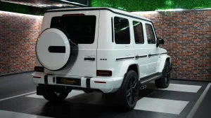 Mercedes G 63 Double Night Package Dealership in Dubai