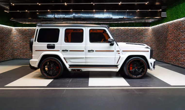 Mercedes G 760 ONYX Edition in white for sale in Dubai UAE
