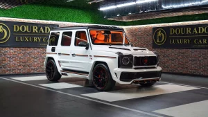 Mercedes G 760 ONYX Edition in white UAE