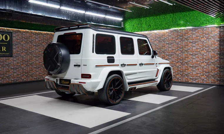Buy Mercedes G 760 ONYX Edition in white color