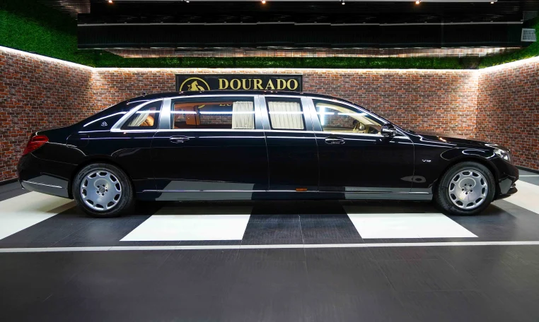 Mercedes S600 Maybach Pullman dealership in Dubai UAE