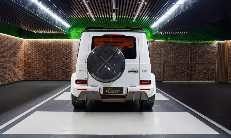 Mercedes G 760 ONYX Edition exotic car showroom