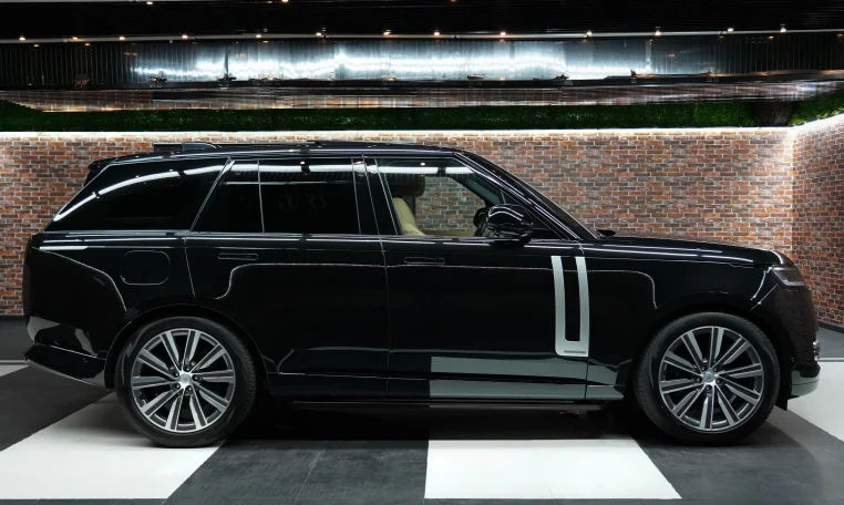 Range Rover Autobiography P530 Exotic Car in Santorini Black for sale in Dubai