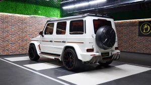 Dubai Mercedes G 760 ONYX Edition exotic car showroom Dubai
