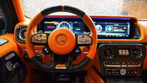 Mercedes G 760 ONYX Edition exotic car showroom Dubai UAE