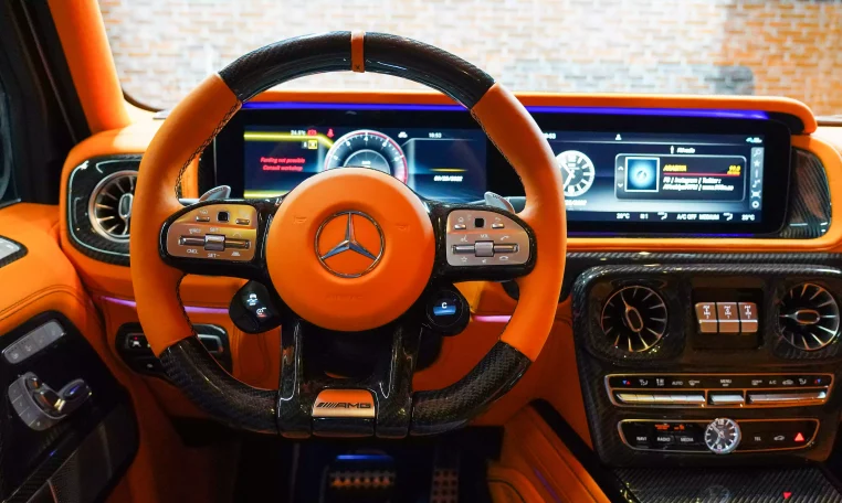 Mercedes G 760 ONYX Edition exotic car showroom Dubai UAE