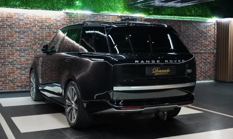 Range Rover Autobiography P530 Exotic Car in Santorini Black for sale in Dubai