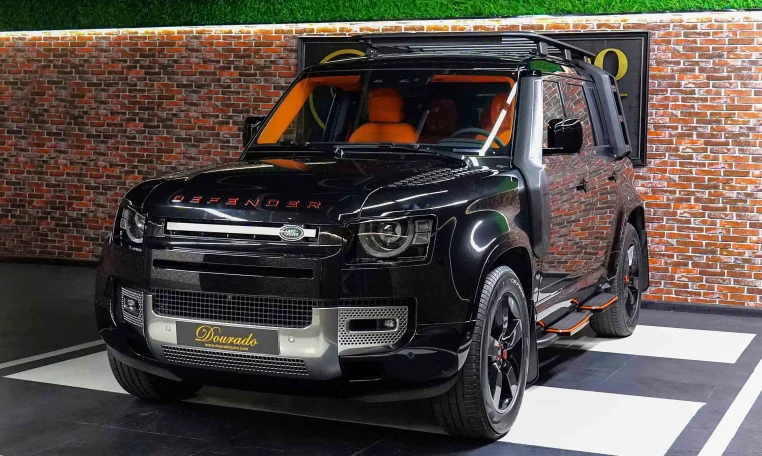 Buy Land Rover Defender 110 P400 SE In Black Exotic Car in UAE