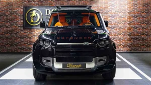 Buy Land Rover Defender 110 P400 SE In Black Exotic Car in Dubai