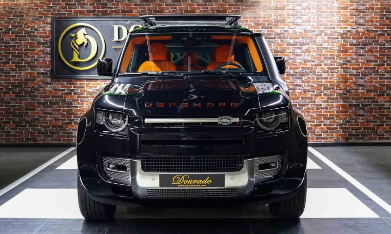 Buy Land Rover Defender 110 P400 SE In Black Exotic Car in Dubai