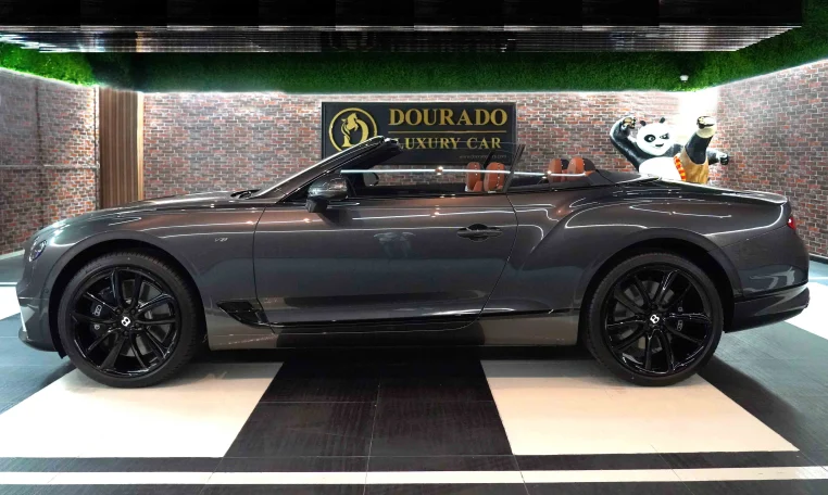 Bentley Continental GTC Speed in Dark Grey for sale Dubai