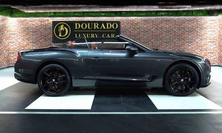 Bentley Continental GTC Speed in Dark Grey Exotic Car