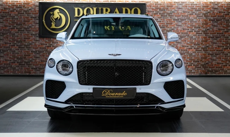 Bentley Bentayga in Jetstream Blue Exotic Car Dealership UAE