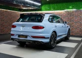 Bentley Bentayga in Jetstream Blue Luxury Car Dealership UAE
