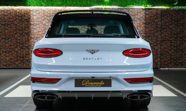Bentley Bentayga in Jetstream Blue Luxury Car Dealership Dubai