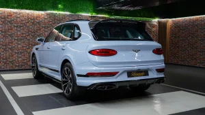 Bentley Bentayga in Jetstream Blue Luxury Car Dealership