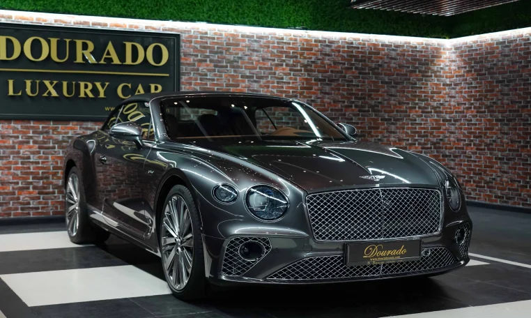 Buy Bentley GTC W12 in Grey car Dealership in Dubai