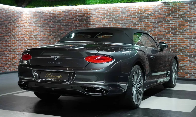 Buy Bentley GTC Speed 6.0L W12 in Grey Luxury car