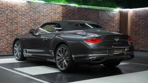 Bentley GTC Speed 6.0L W12 in Grey luxury car