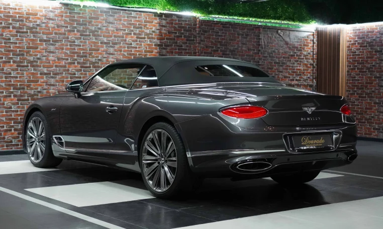 Bentley GTC Speed 6.0L W12 in Grey luxury car