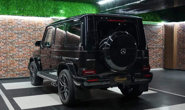 Mercedes G 63 AMG 2023 in Black Dealership in UAE