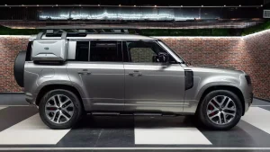 Buy 2023 Land Rover Defender p400 XS Edition Silicon Silver Luxury Car in Dubai UAE