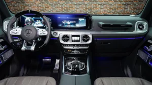 Mercedes G 63 AMG 2023 in Black Exotic Car Dealership in Dubai