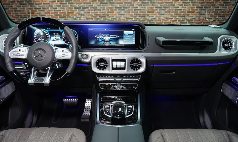 Mercedes G 63 AMG 2023 in Black Exotic Car Dealership in Dubai