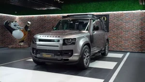 Buy 2023 Land Rover Defender p400 XS Edition Silicon Silver in Dubai