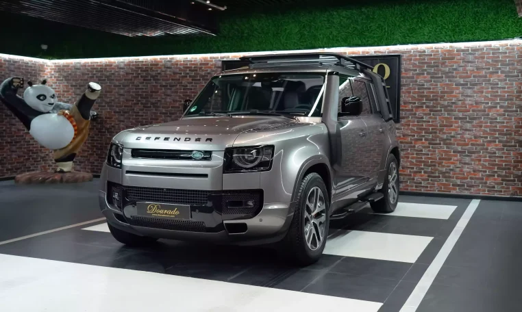 Buy 2023 Land Rover Defender p400 XS Edition Silicon Silver in Dubai