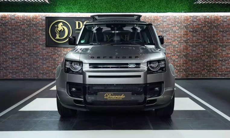 Buy 2023 Land Rover Defender p400 XS Edition Silicon Silver in Dubai UAE