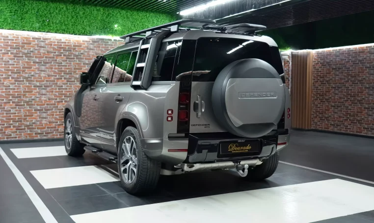 Land Rover Defender p400 XS Edition Silicon Silver Luxury Car Dealership Dubai