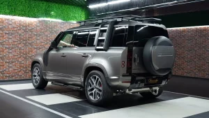 Land Rover Defender p400 XS Edition Silicon Silver Luxury Car Dealership UAE