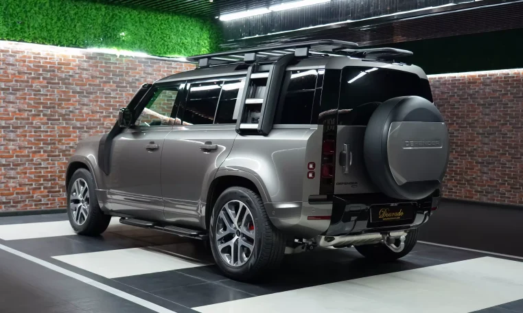 Land Rover Defender p400 XS Edition Silicon Silver Luxury Car Dealership UAE