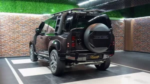 Land Rover Defender P400 XS Edition: Luxury in Stylish Santorini Black for sale